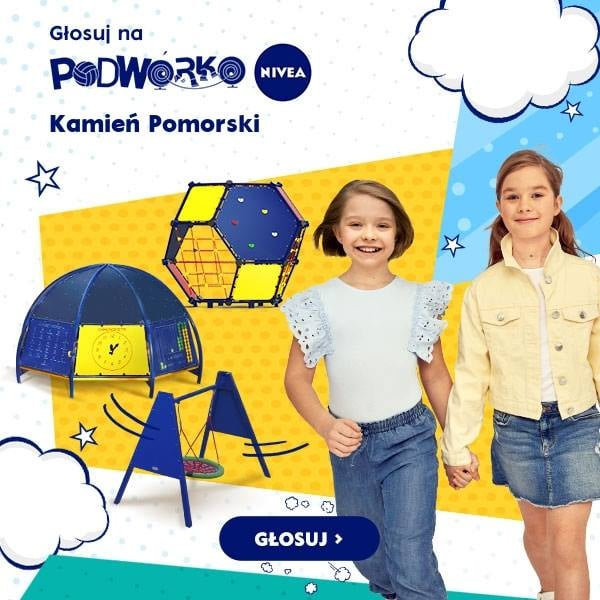 Głosuj na plac zabaw NIVEA w Kamieniu Pomorskim