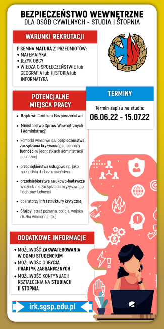 oferta edukacyjna Szkoły Głównej Służby Pożarniczej