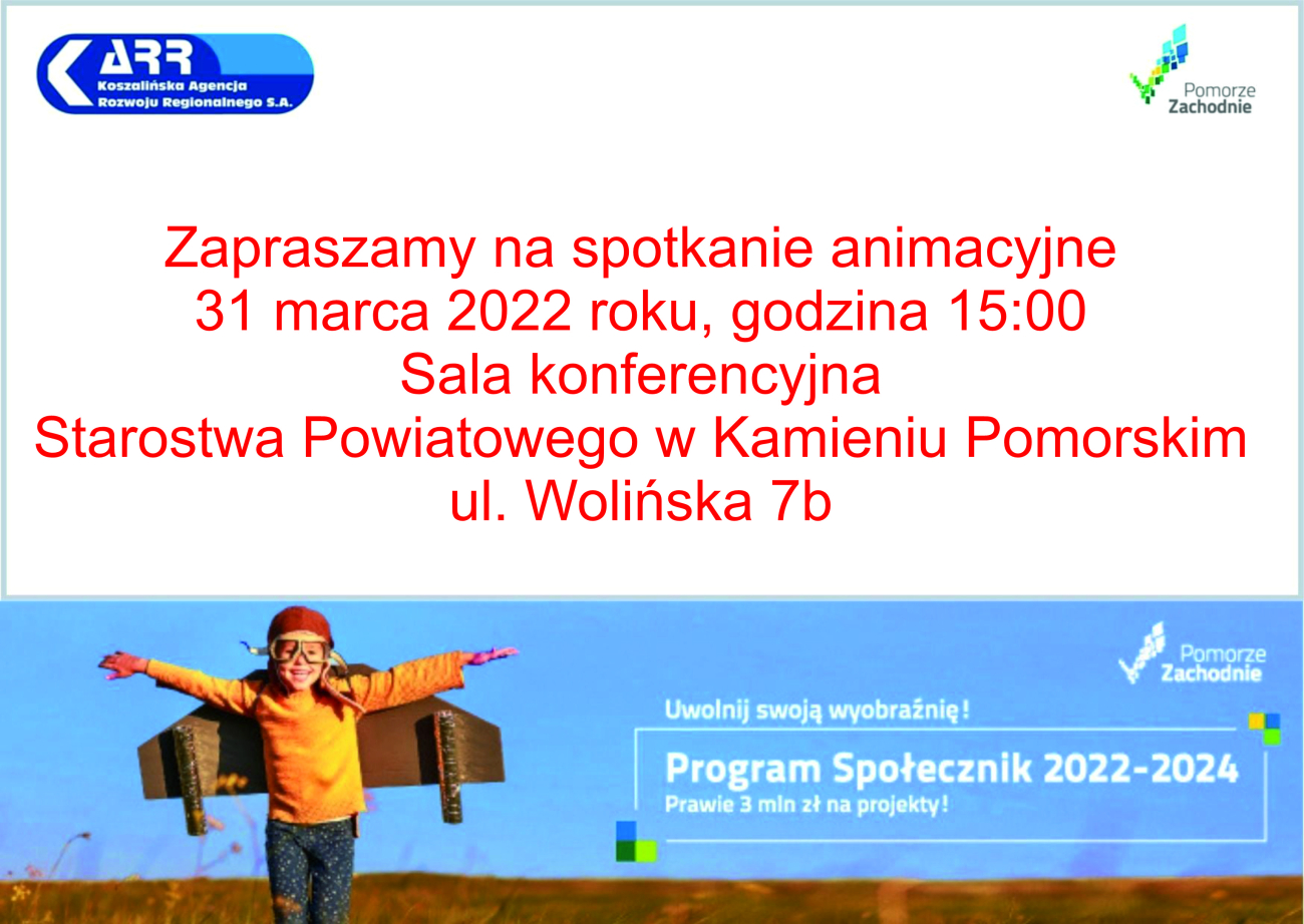 Spotkanie animacyjne Programu Społecznik 2022-2024